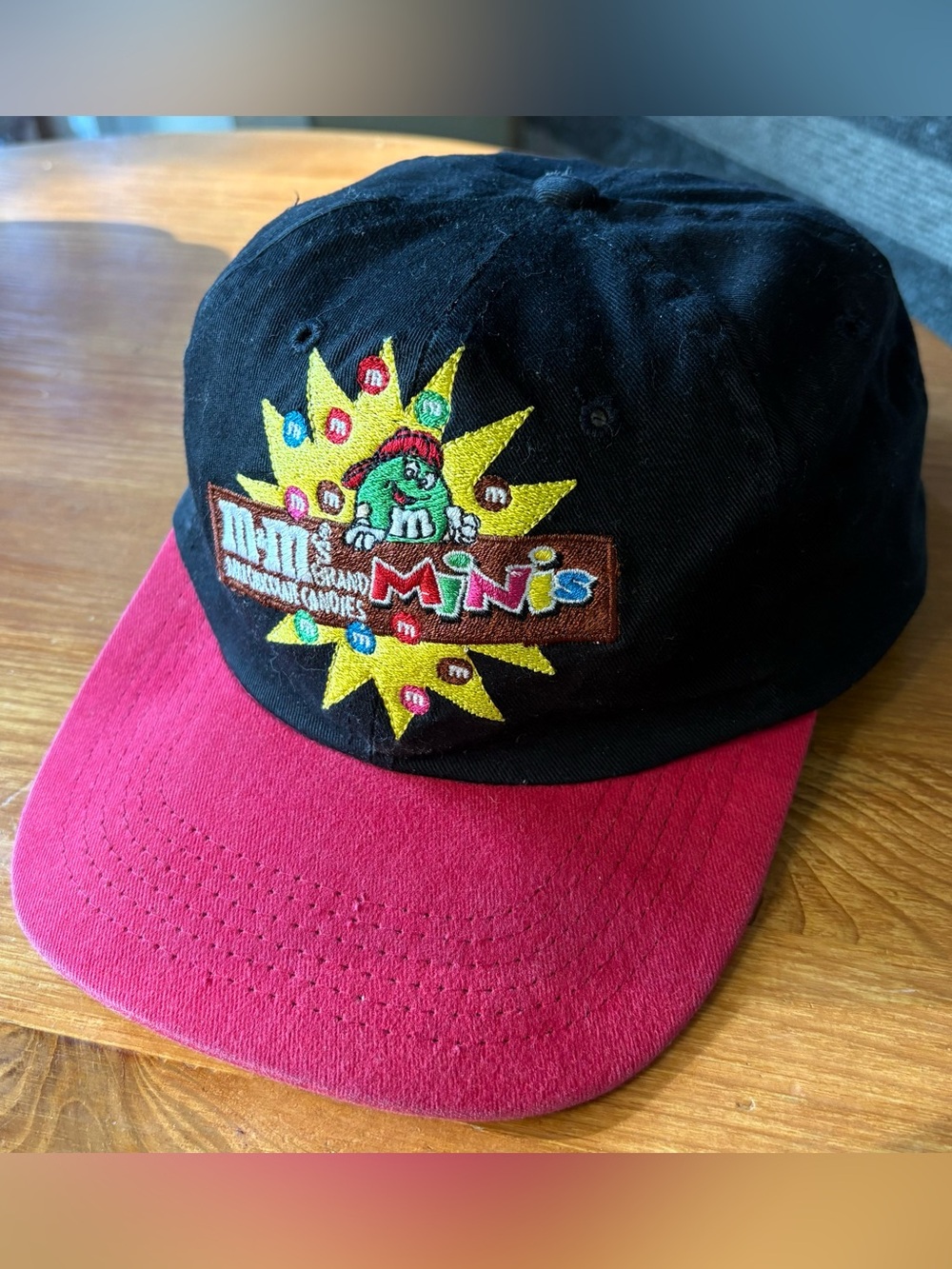 Vintage 1997 M&M'S Minis SnapBack Hat OSFA